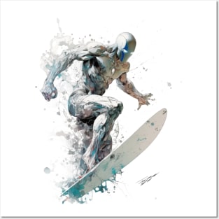IRON SURFER Posters and Art